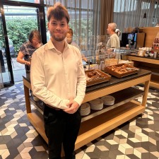 Daniel bei der Arbeit