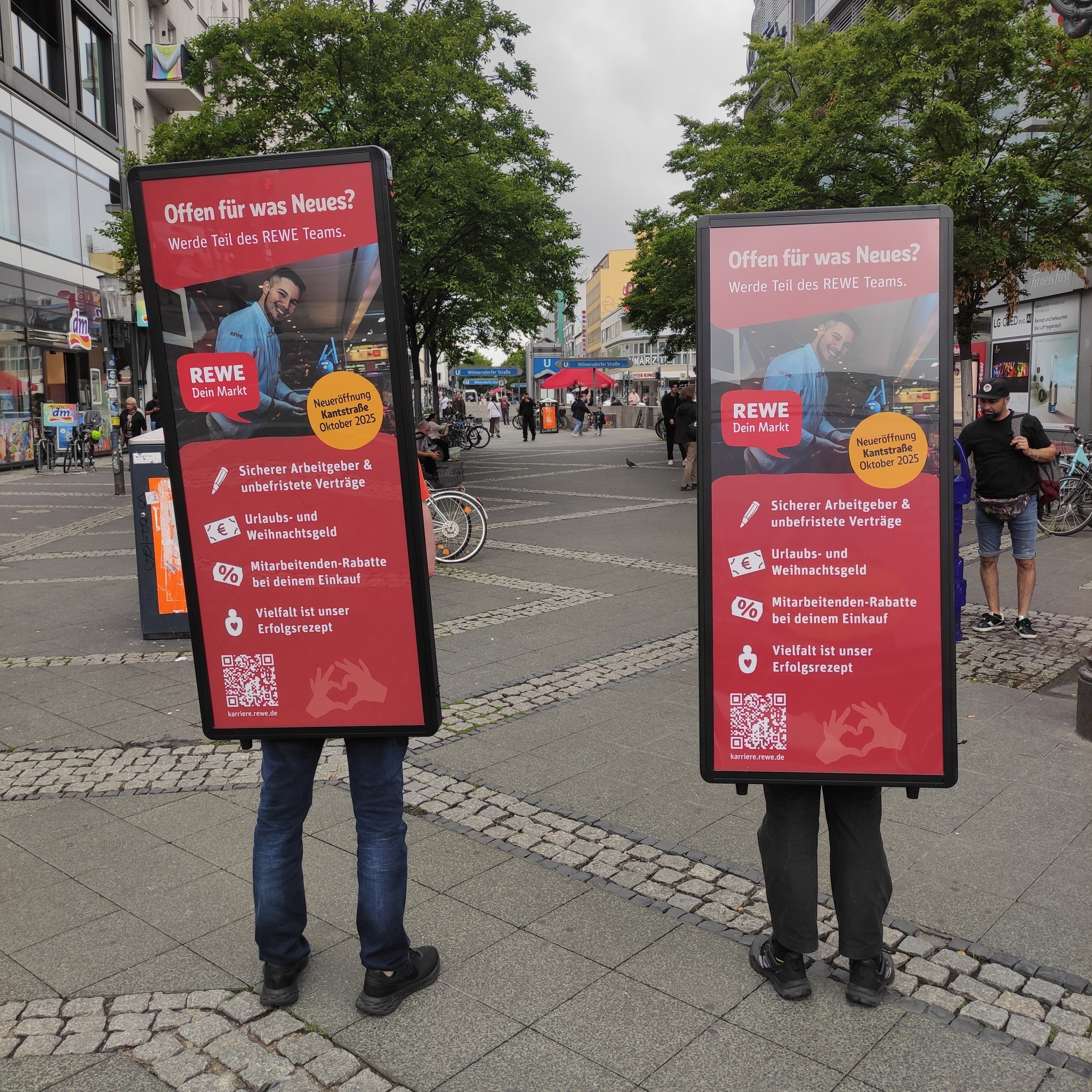 Mitarbeiter im Einsatz