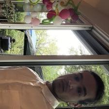 Younes bei der Arbeit