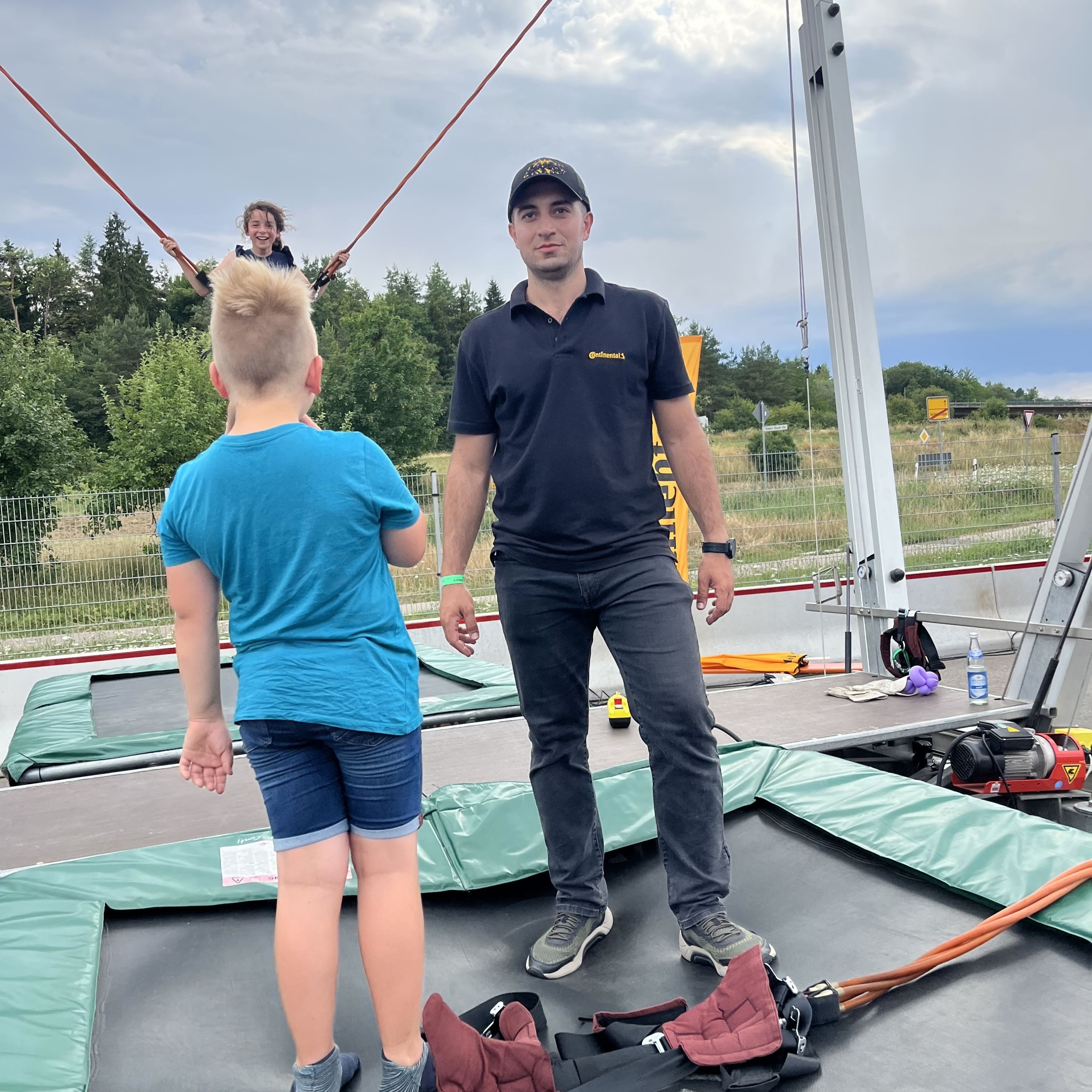 Mitarbeiter im Einsatz