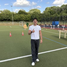 Dylan bei der Arbeit