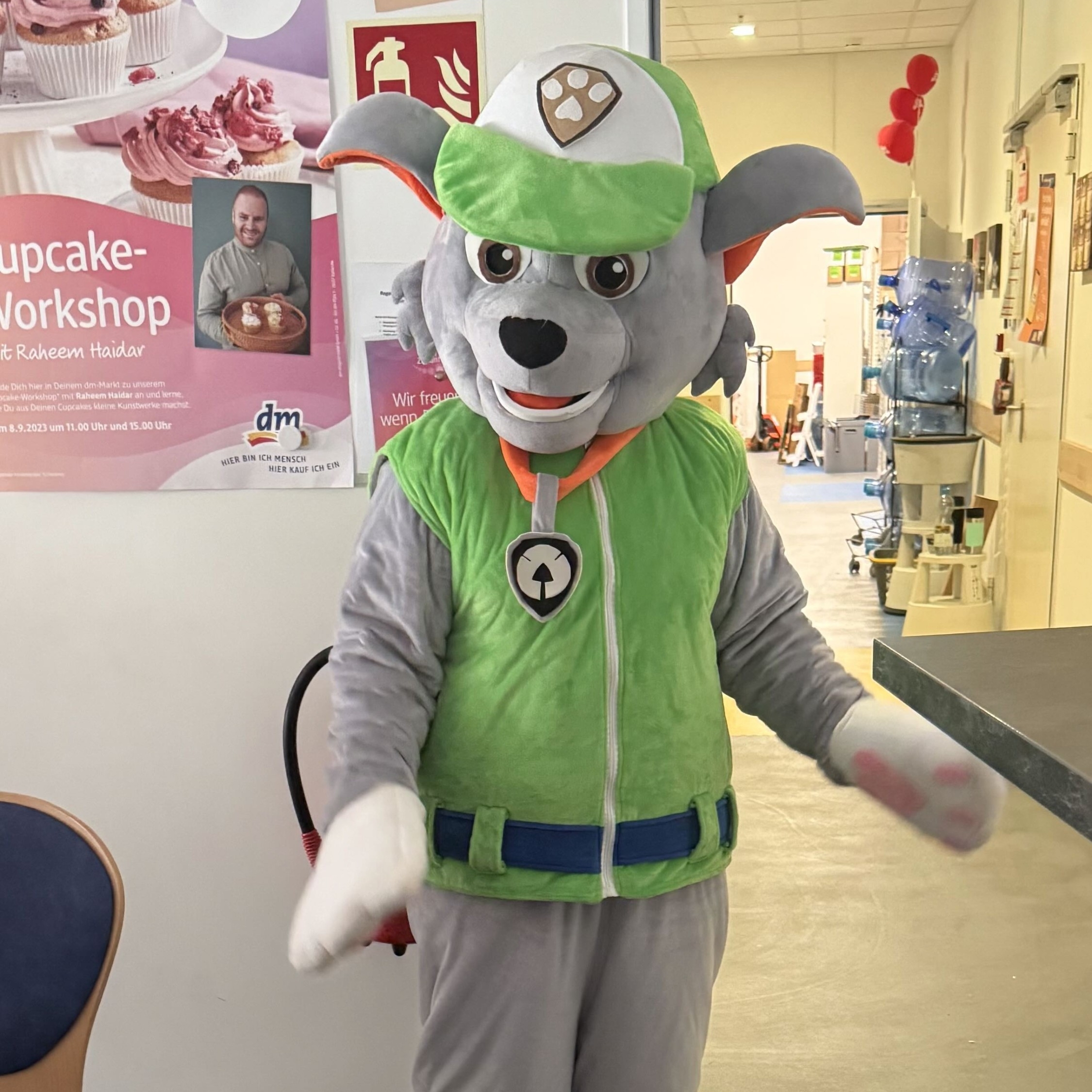 Mitarbeiter im Einsatz