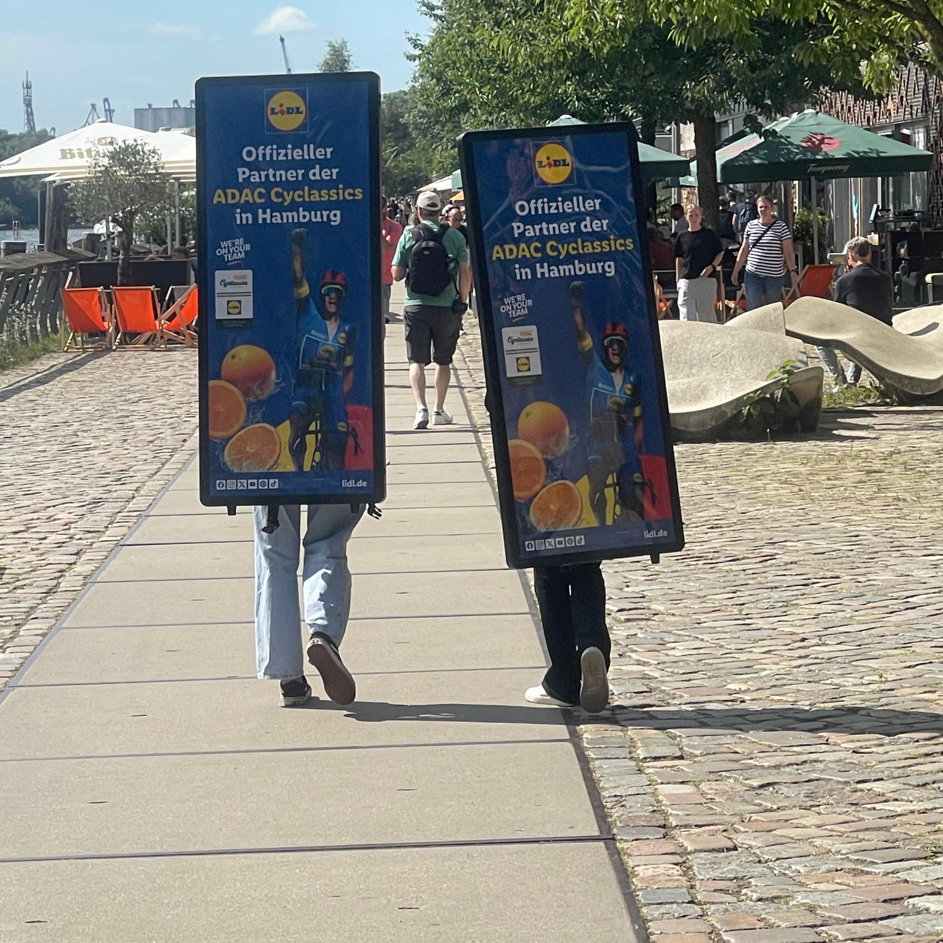 Mitarbeiter im Einsatz