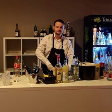 David bei der Arbeit