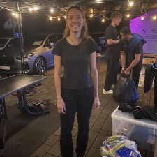 Leyana bei der Arbeit