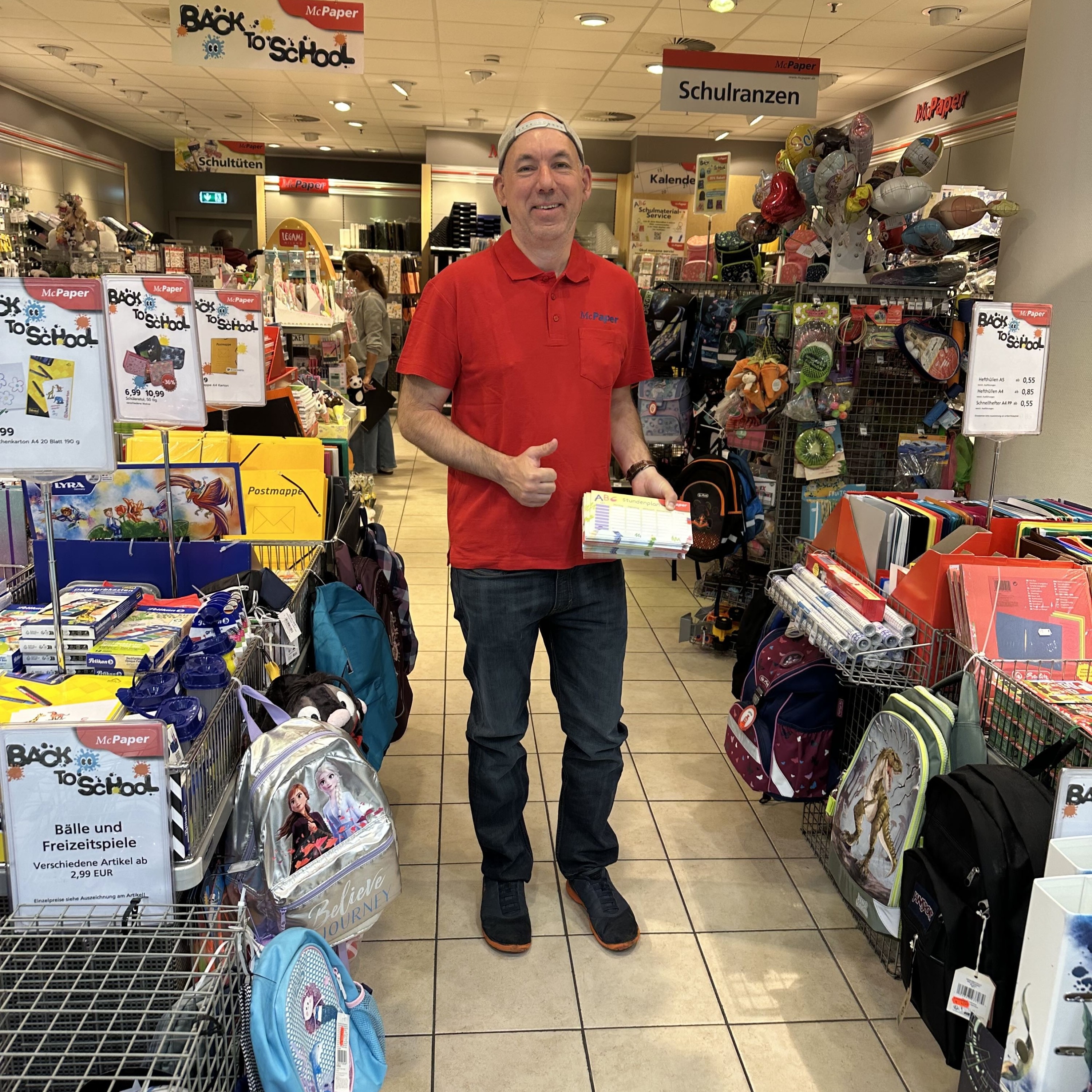 Mitarbeiter im Einsatz