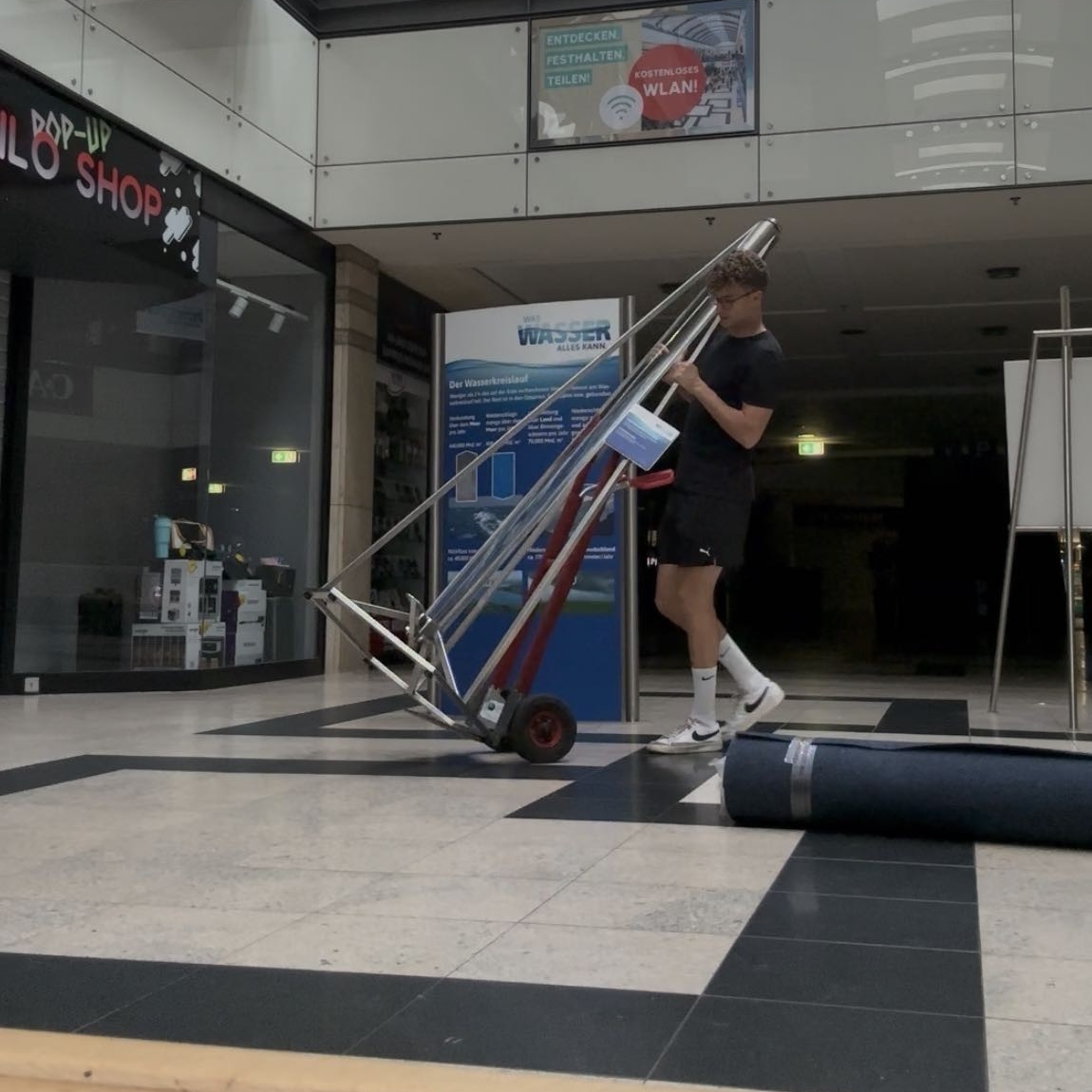 Mitarbeiter im Einsatz