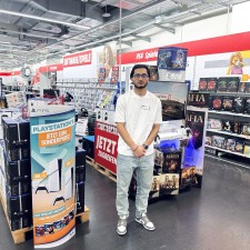 Mohammed bei der Arbeit