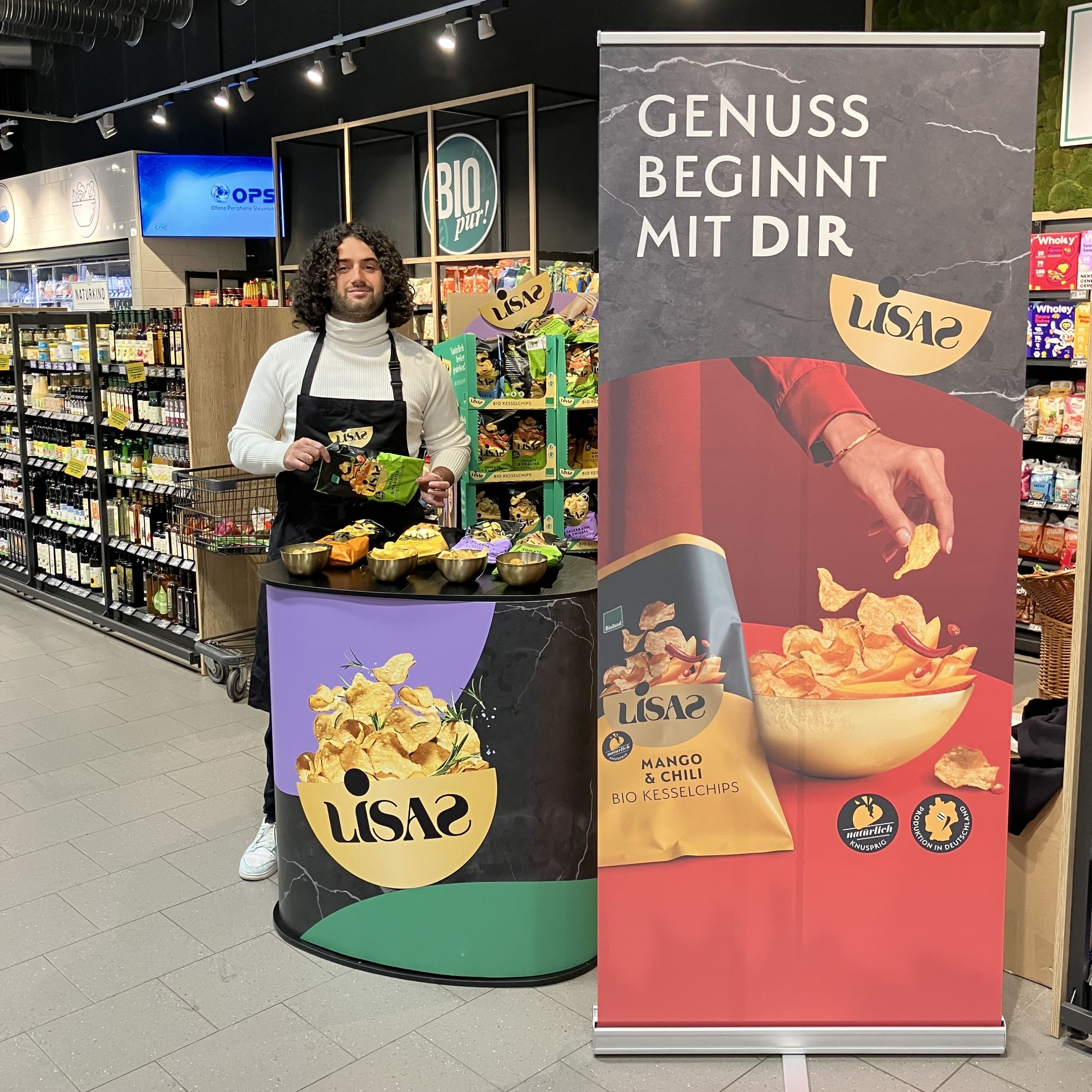Mitarbeiter im Einsatz