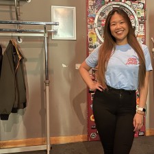 Kim My Duyen bei der Arbeit