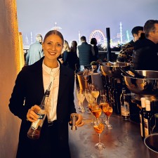 Romana bei der Arbeit