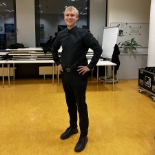 Paul-Moritz bei der Arbeit