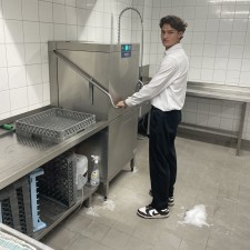 Jan Luca bei der Arbeit