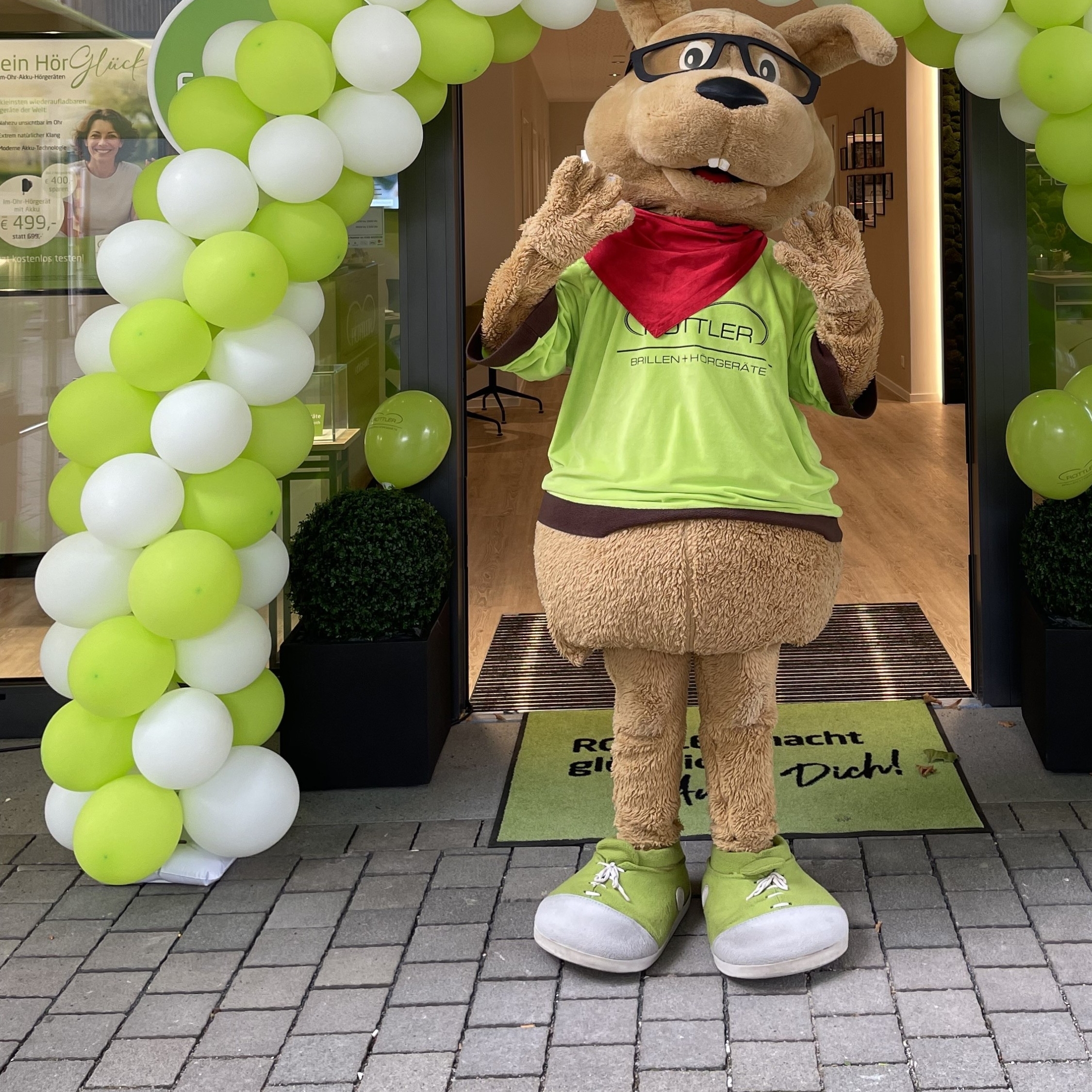 Mitarbeiter im Einsatz