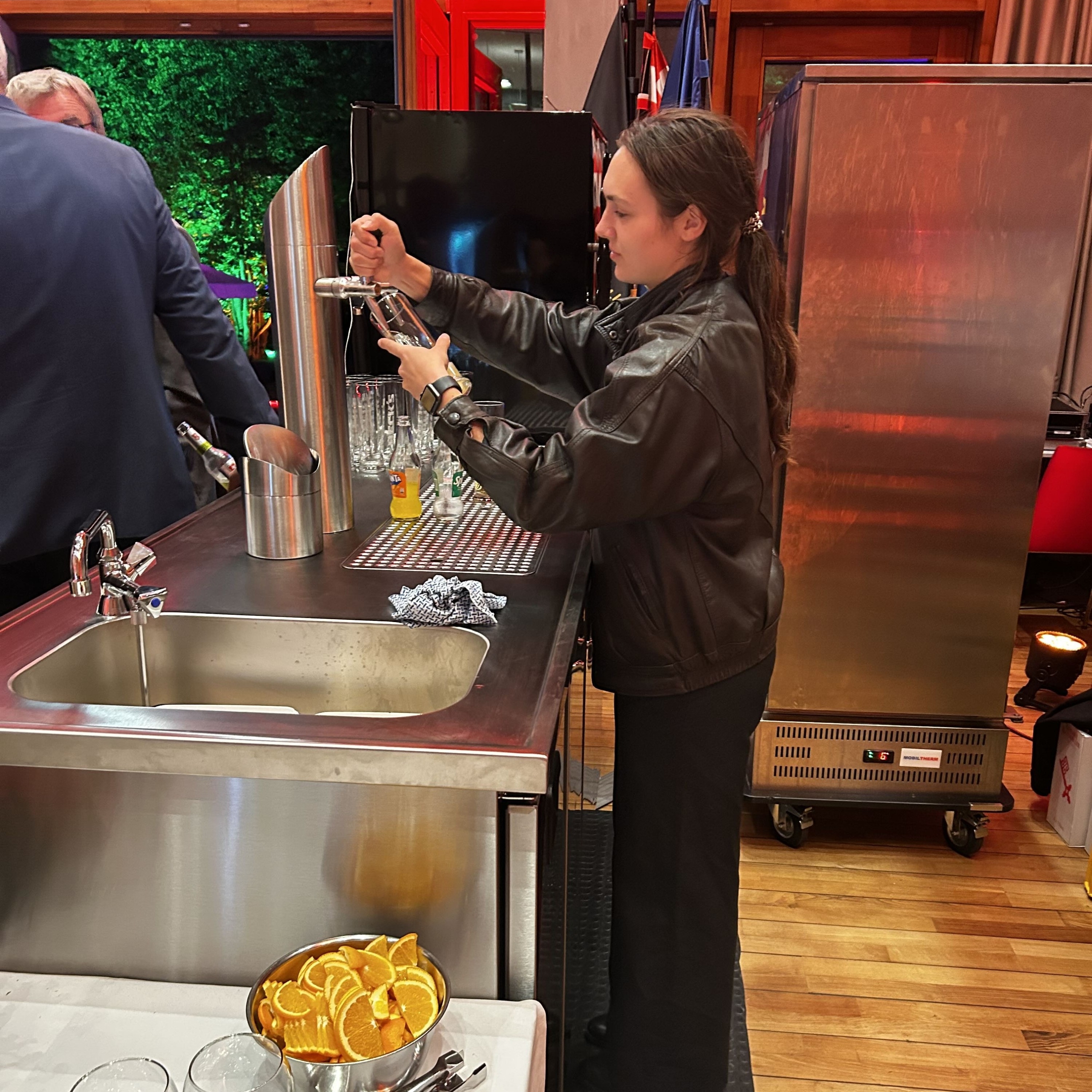 Mitarbeiter im Einsatz