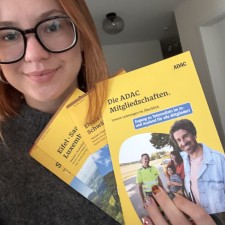 Janette bei der Arbeit