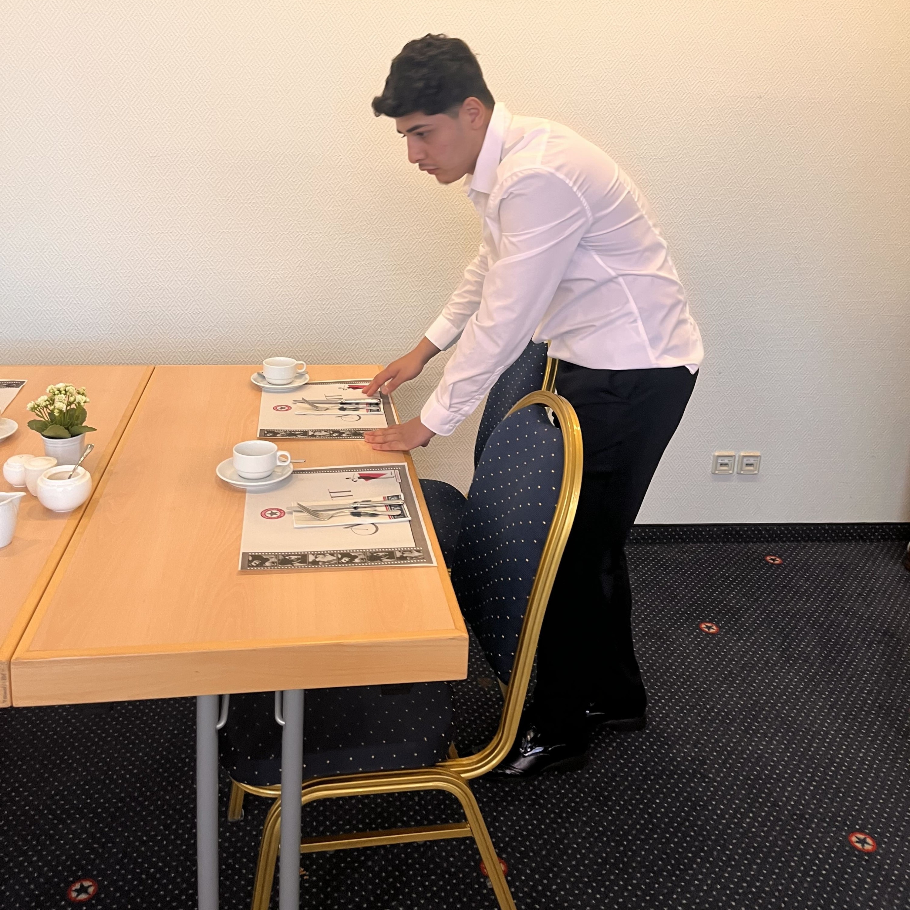 Mitarbeiter im Einsatz