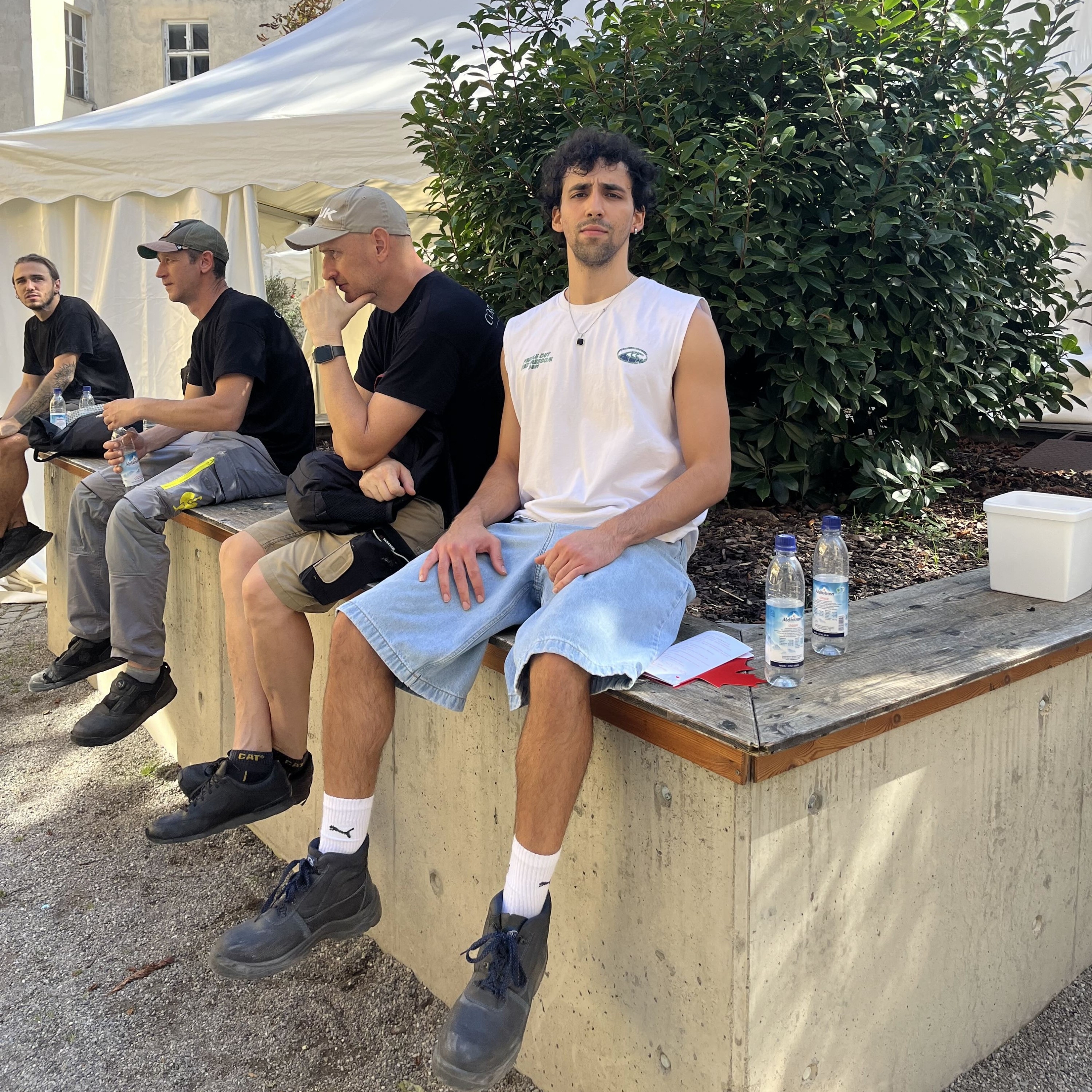 Mitarbeiter im Einsatz