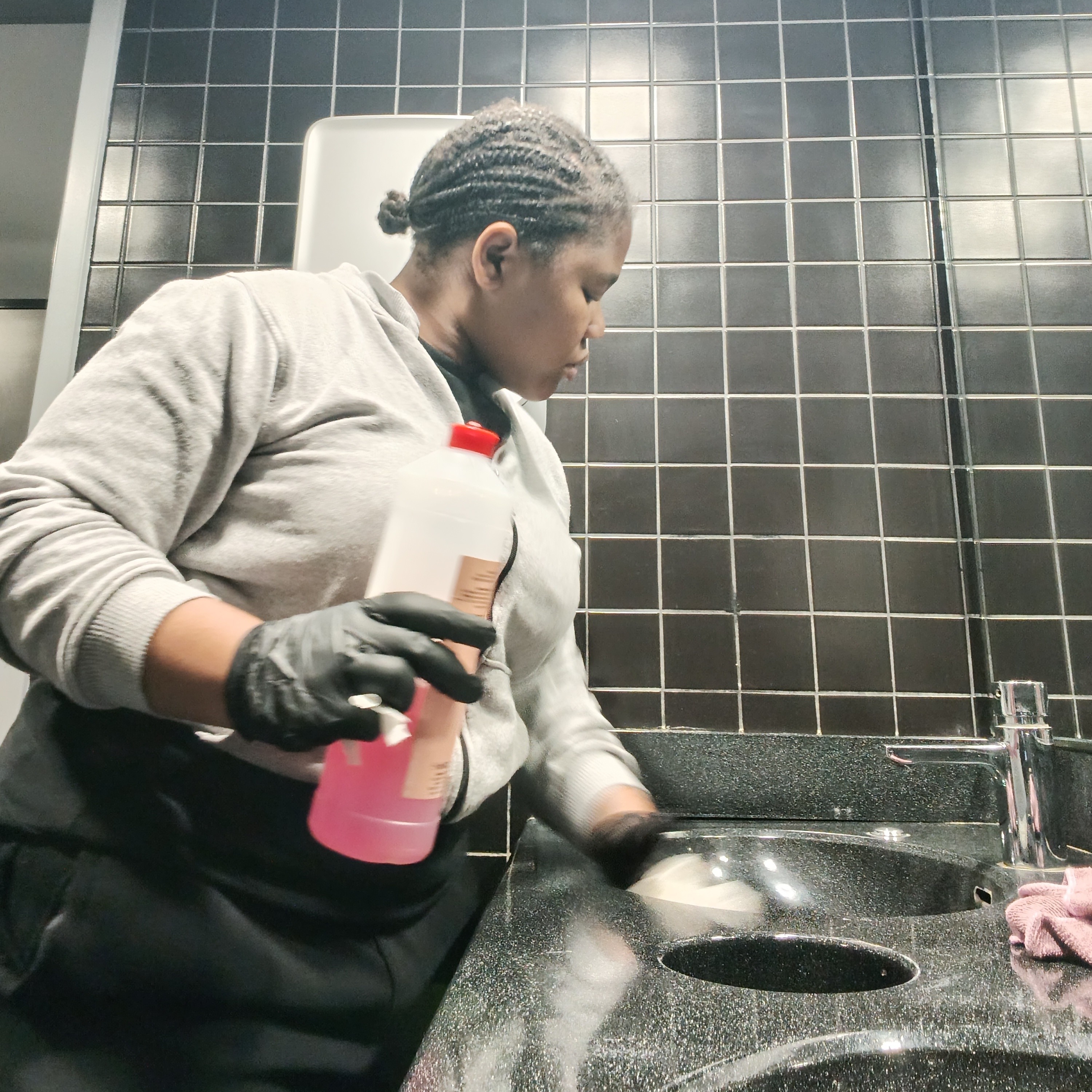 Mitarbeiter im Einsatz