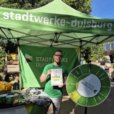 Robin bei der Arbeit