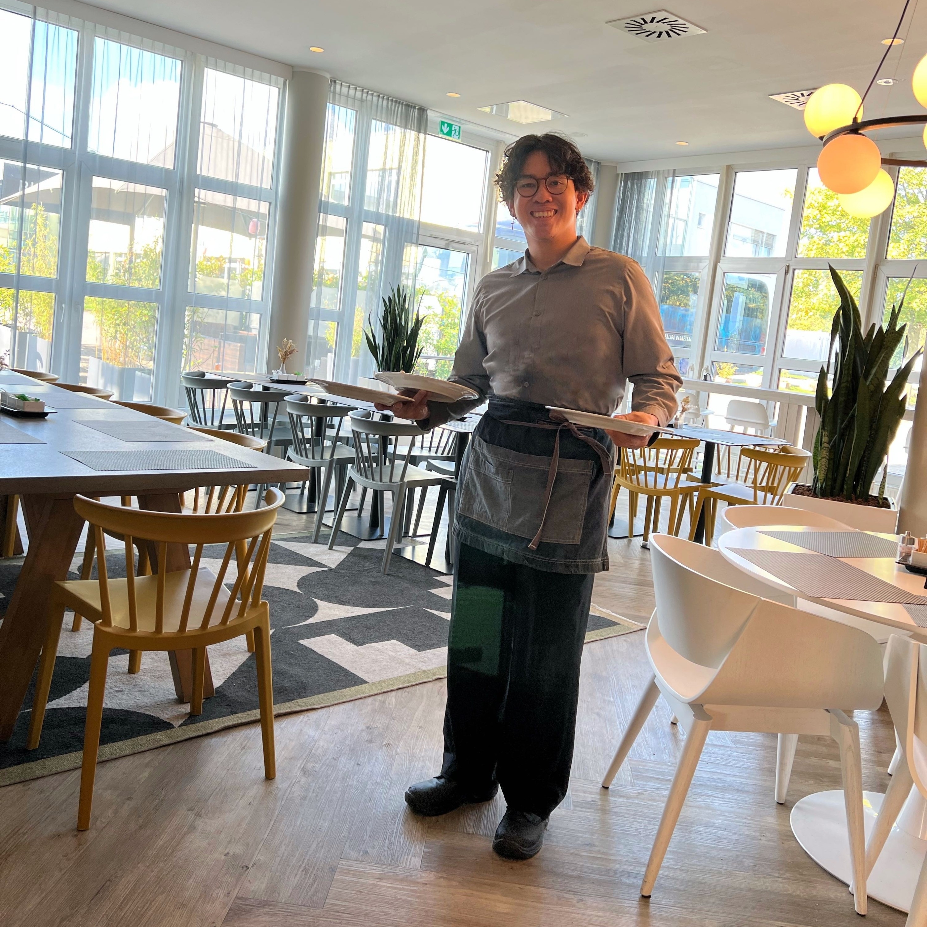 Mitarbeiter im Einsatz