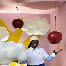 Andrea Wakoimbe bei der Arbeit
