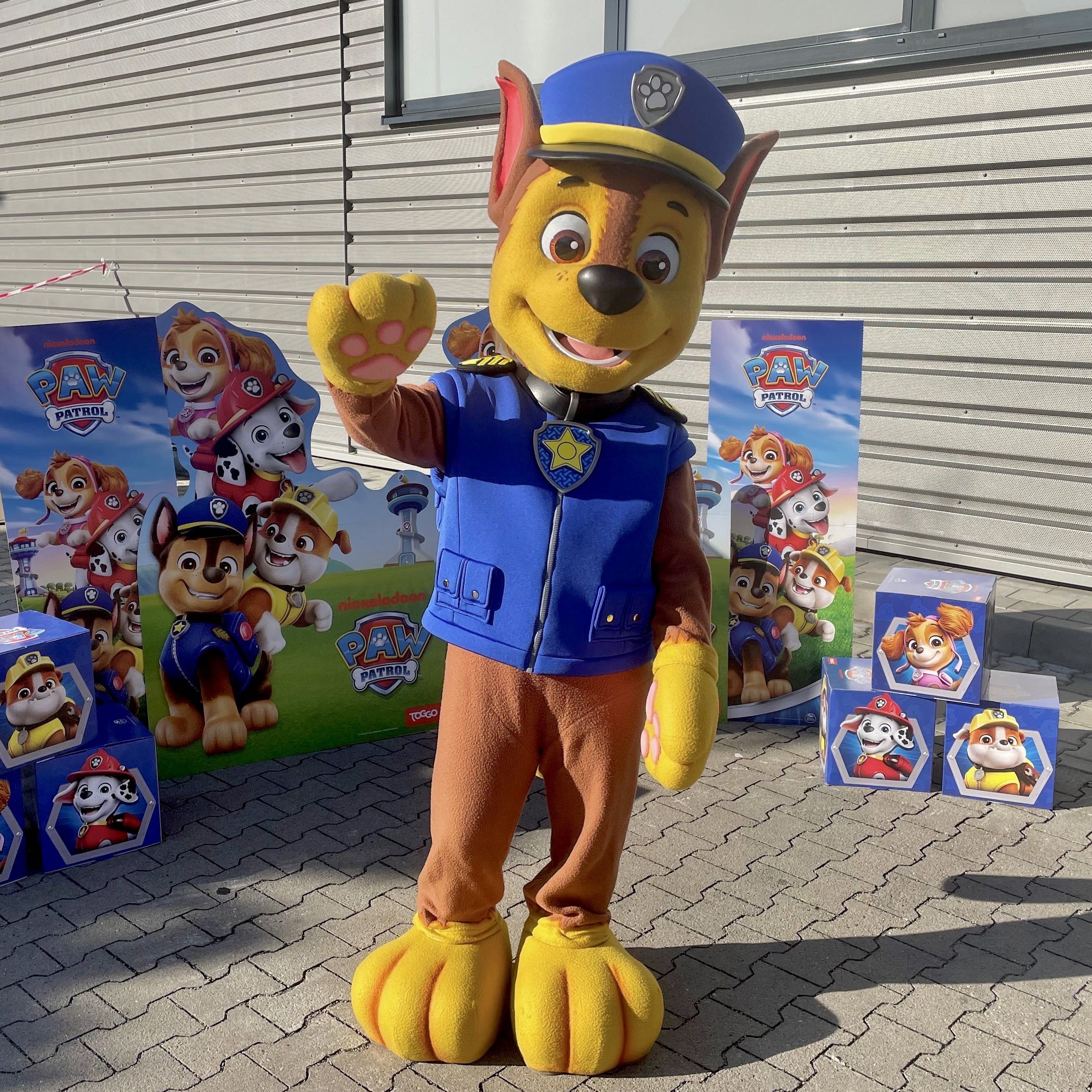 Mitarbeiter im Einsatz