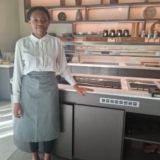 Laetitia Anais bei der Arbeit