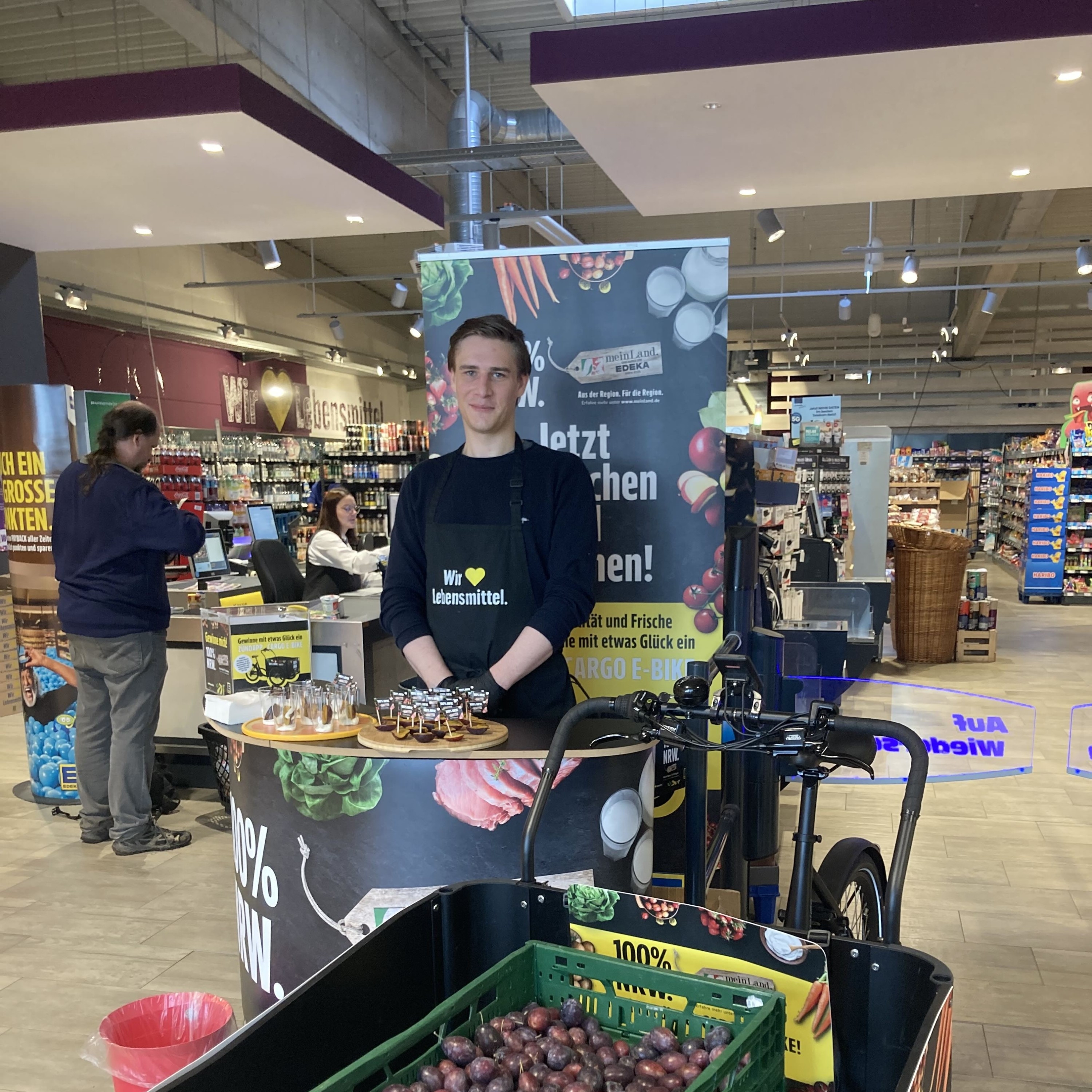 Mitarbeiter im Einsatz
