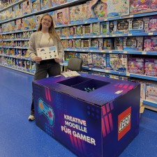 Paula bei der Arbeit