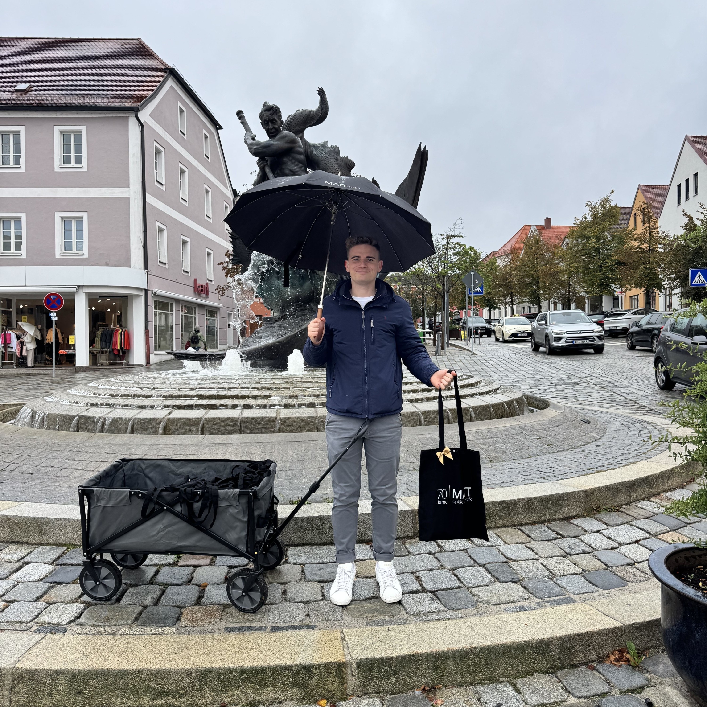 Mitarbeiter im Einsatz