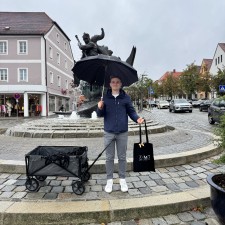 Thomas bei der Arbeit