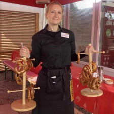 Katharina bei der Arbeit
