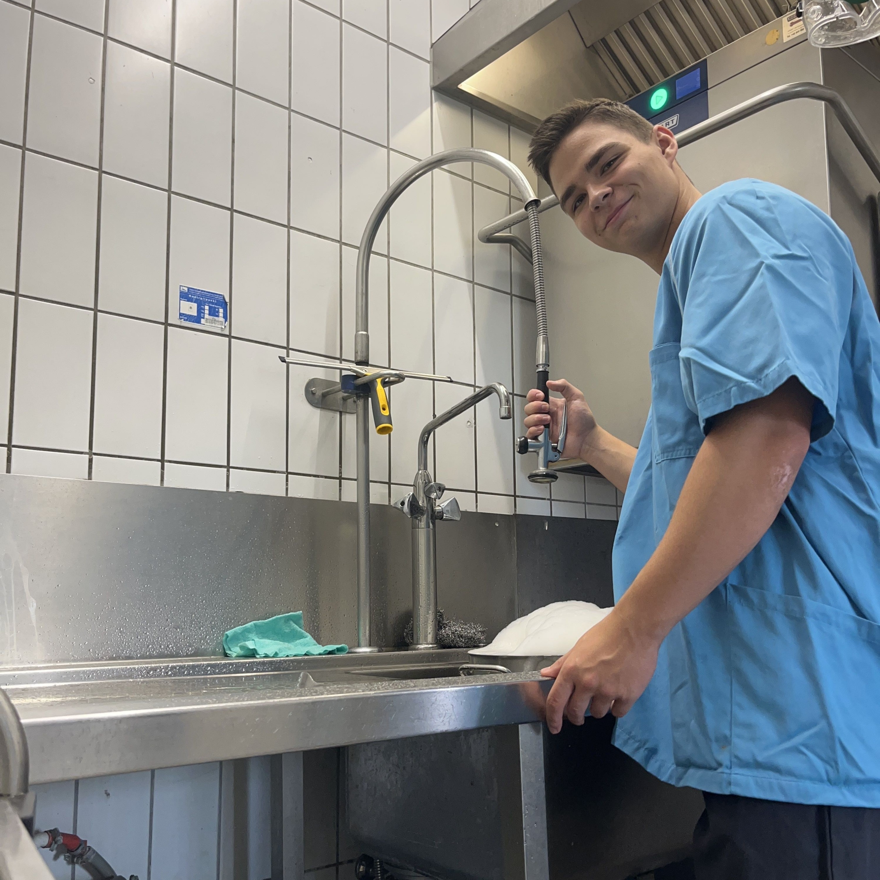 Mitarbeiter im Einsatz