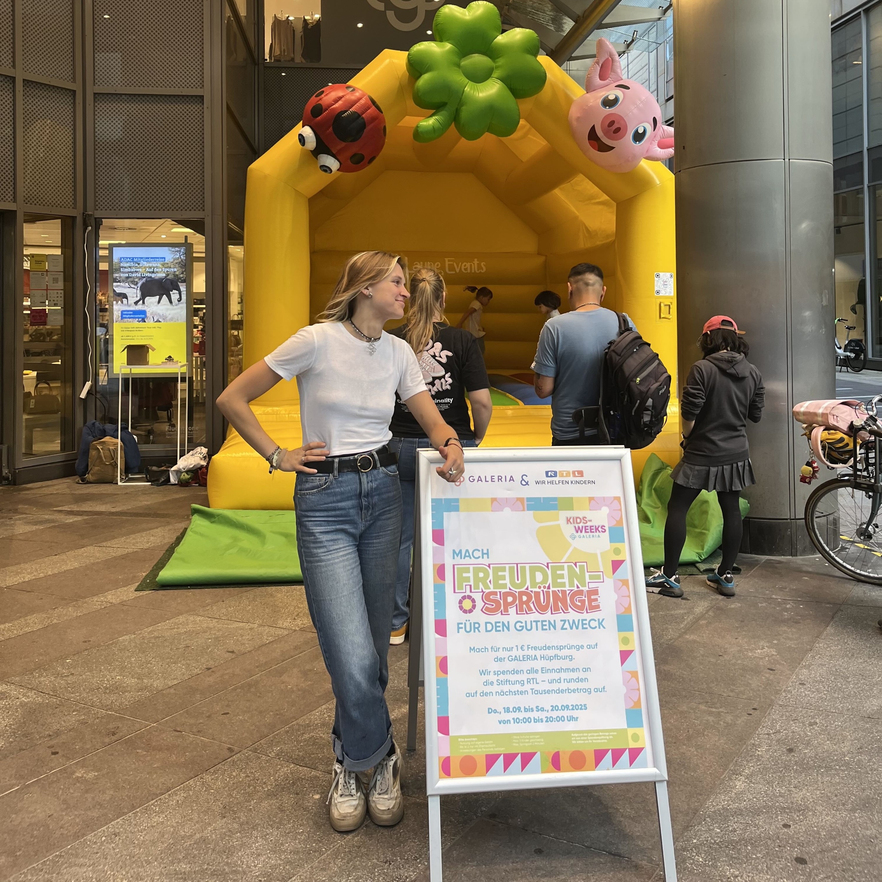 Mitarbeiter im Einsatz