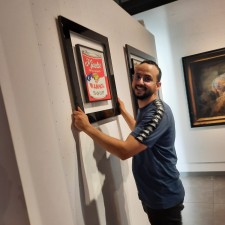 Mohamed Nidhal bei der Arbeit