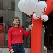 Anastasia bei der Arbeit