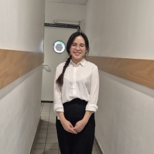 Phuong Anh Vanessa bei der Arbeit