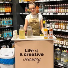 Pauline bei der Arbeit