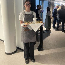 Magdalena Sophia bei der Arbeit