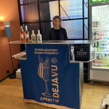 Maja bei der Arbeit