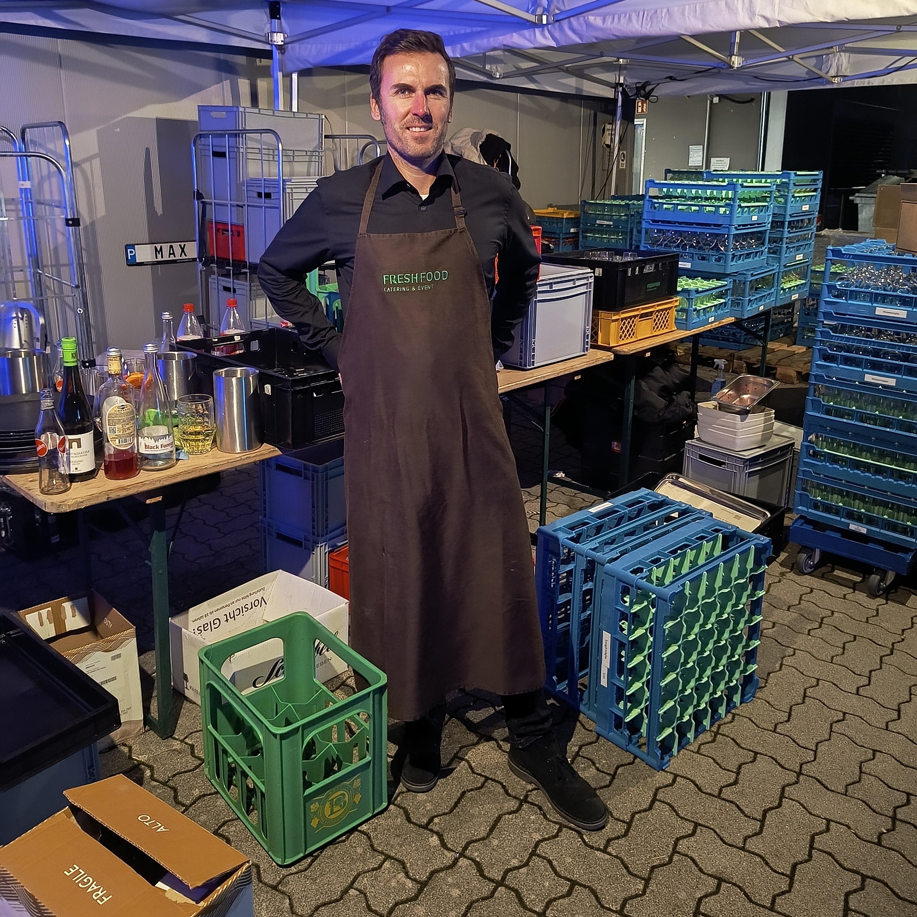 Mitarbeiter im Einsatz
