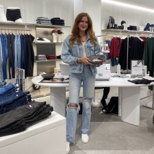 Lucia bei der Arbeit