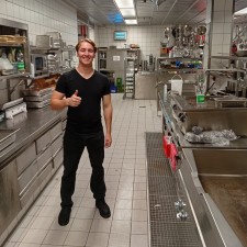 Philipp bei der Arbeit