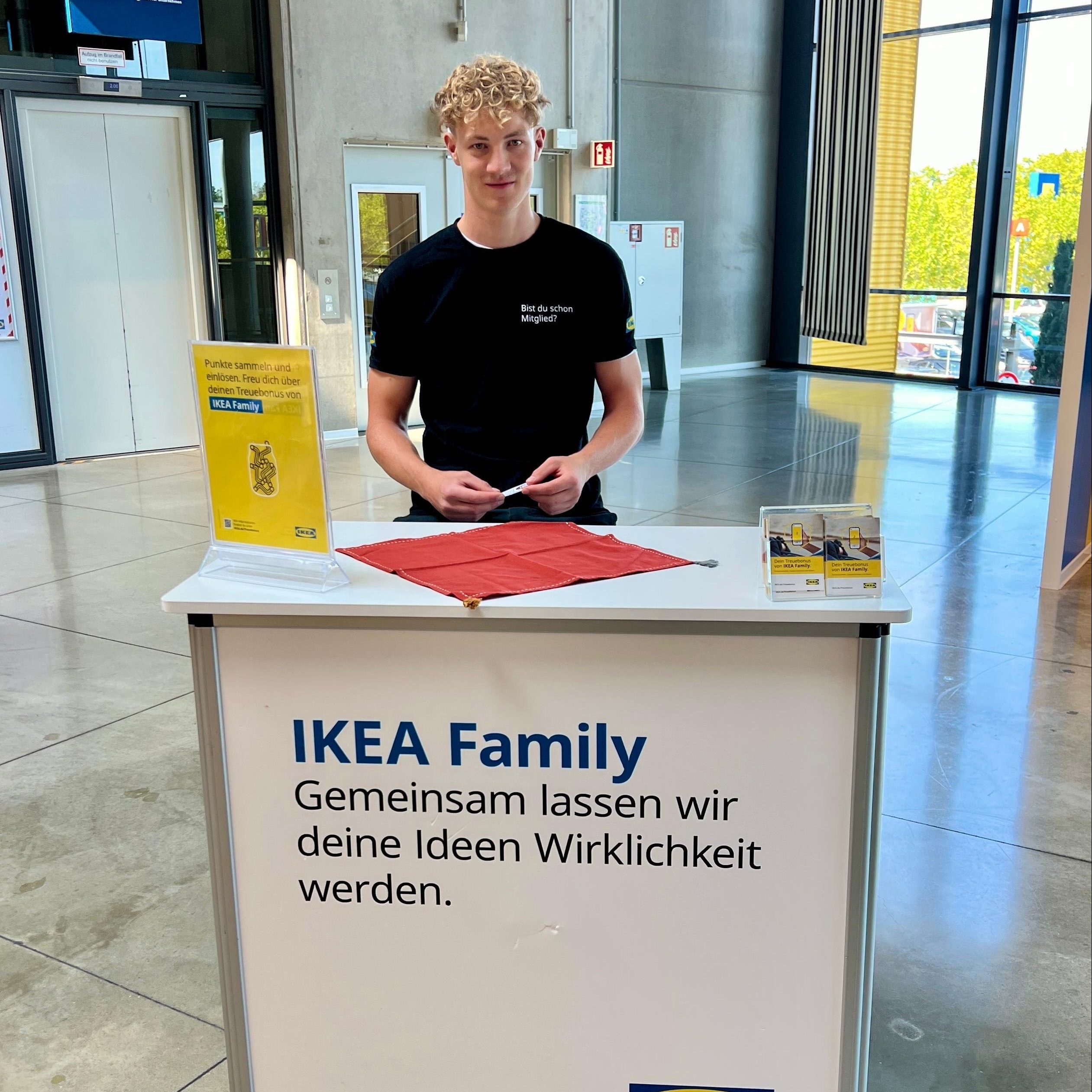 Mitarbeiter im Einsatz