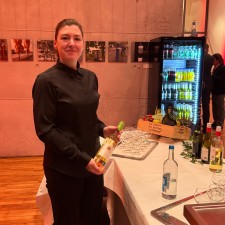 Bernadette bei der Arbeit