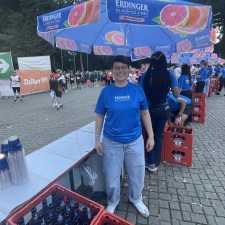 Kim Anh bei der Arbeit