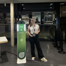 Lissa Eva Maria bei der Arbeit