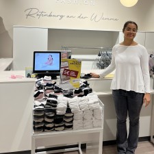 Milena bei der Arbeit