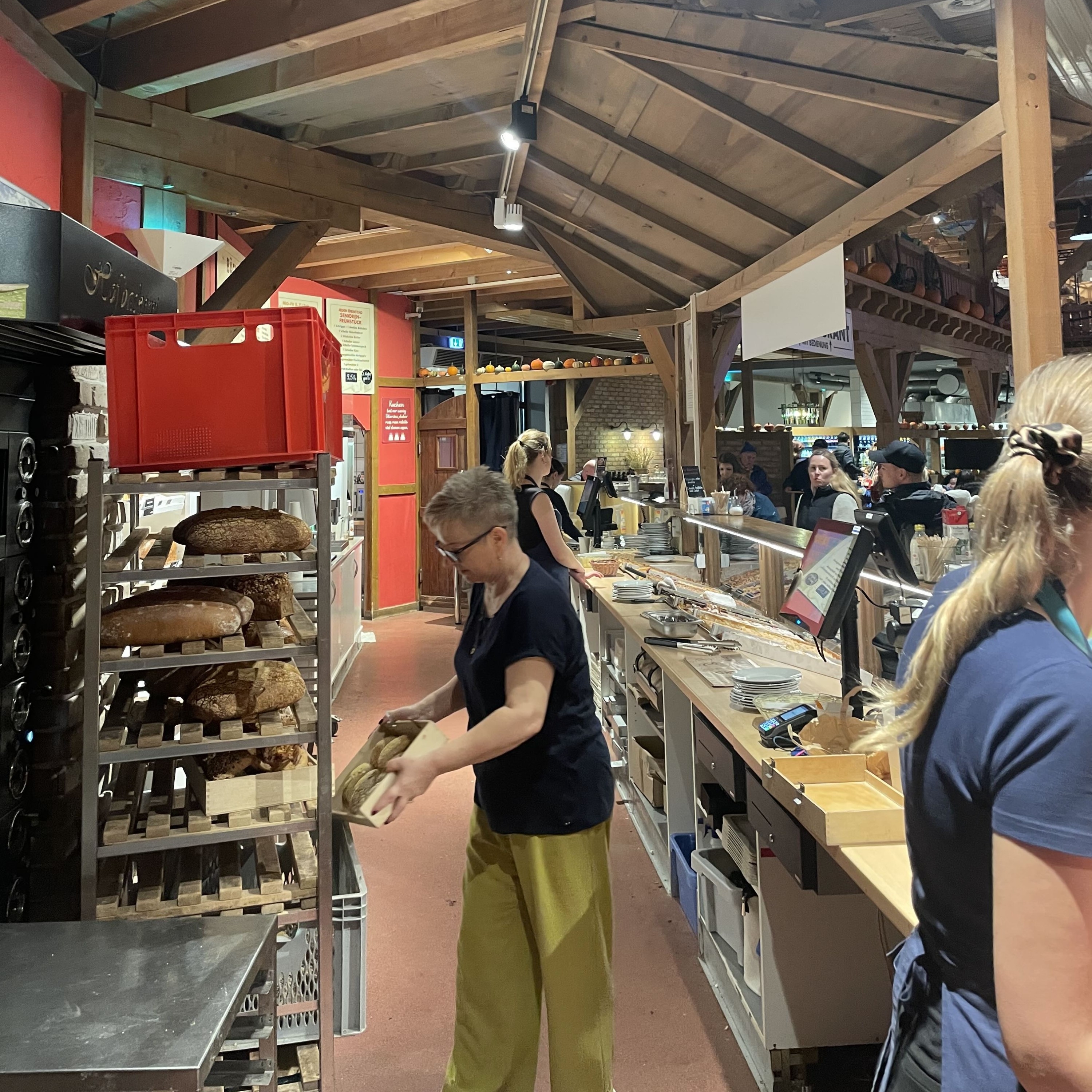 Mitarbeiter im Einsatz